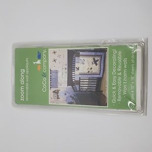 Coco & Company  Zoom Along removable wall appliques New